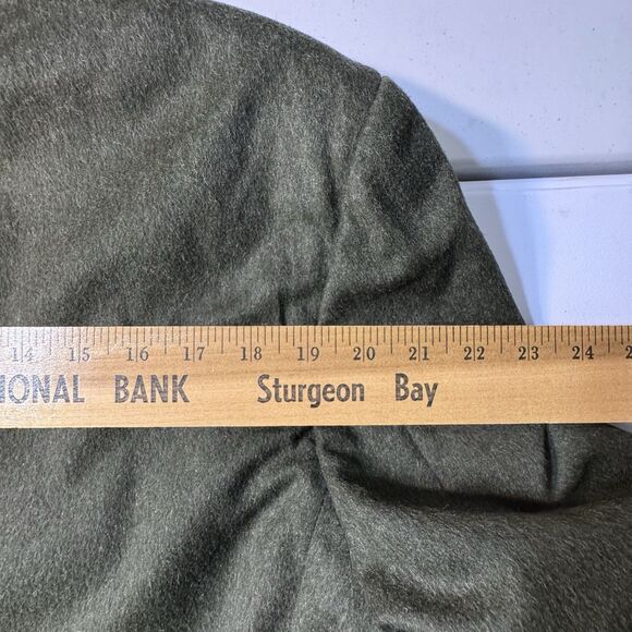 LANDS' END 46L 100% Lambswool Tiroler Loden Plaid Wool Sports Coat Blazer USA - Picture 14 of 15